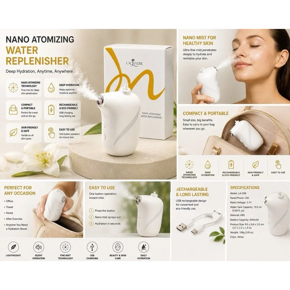 Lac Nano Atomizing Water Replenisher